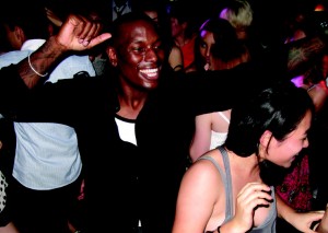 Tyrese keeps them rocking at the New Lex
