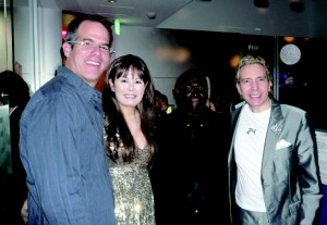 FOX Asia President Ward Platt, Kyoko Spector, ACTV television and film producer Dan Smith, and television personality Dave Spector.
