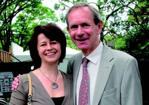EU Ambassador Hugh Richardson and his wife Lizabeth