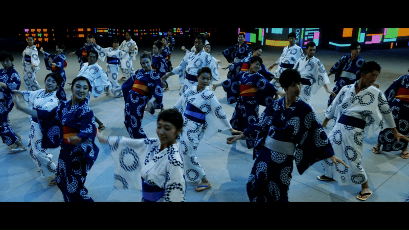 tokyo olympics gorin ondo dance yukata