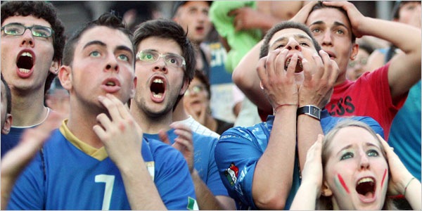 Defending champions Italy out of World Cup after 3-2 loss to Slovakia
