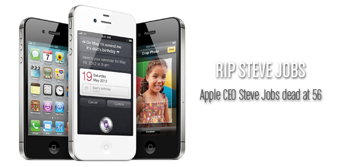 Apple CEO Steve Jobs Dies Aged 56