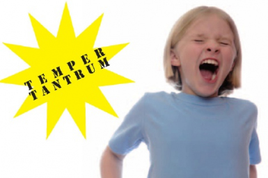 Temper tantrum
