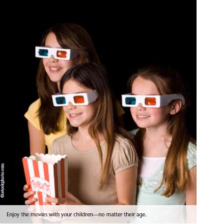 Children in cinema