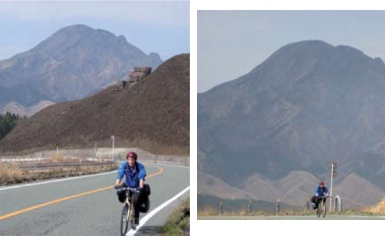 Cycling in Aso-Kuju Park