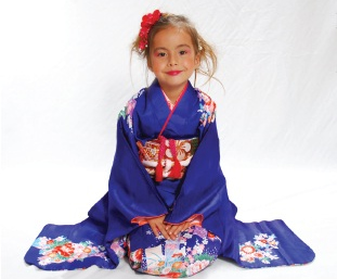 Photo in kimono
