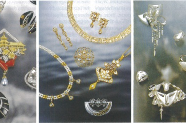 Jewelery with diamonds