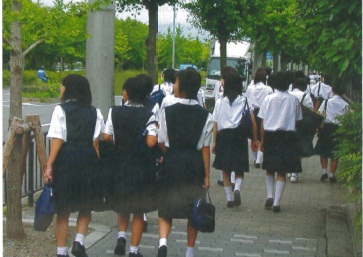 Japanese high school girls