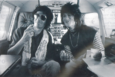 Keith Richards and Ronnie Wood