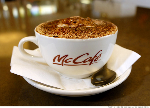 McCappucino with Fries?
