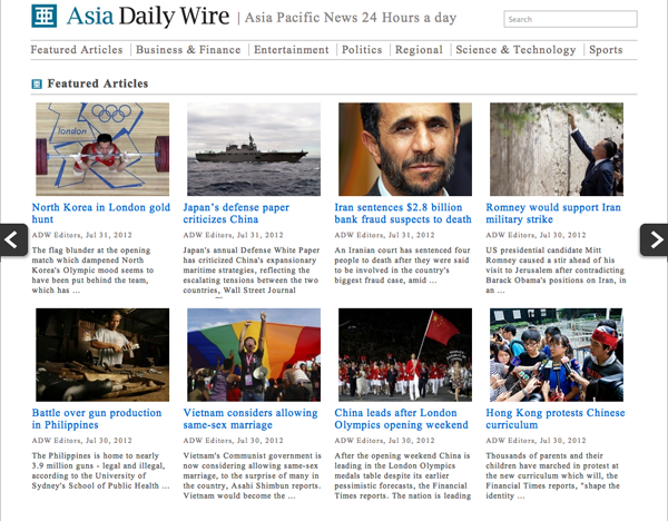 Asia Daily Wire