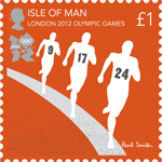 Smith's One Pound Olympic Stamp
