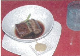 Okinawan-style rafutei pork