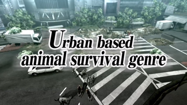 Urban based animal survival genre