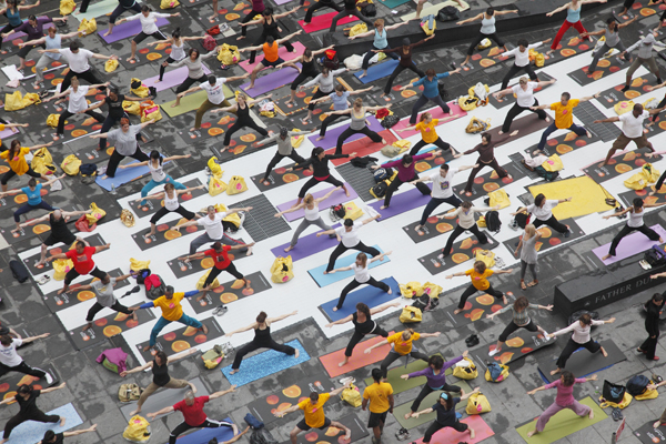 Mass Yoga in New York