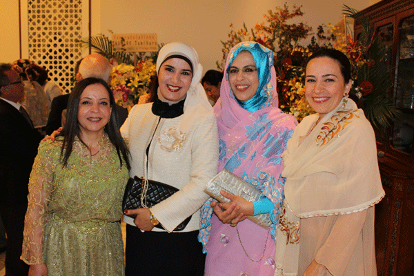 Amal Ketrandji, Jamila Bilal (Qatar) Samira Ali Abdelaziz (Sudan) and Shifa Haddad