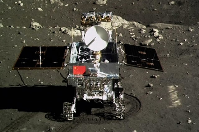 Around Asia: Chinese moon rover sends back pictures