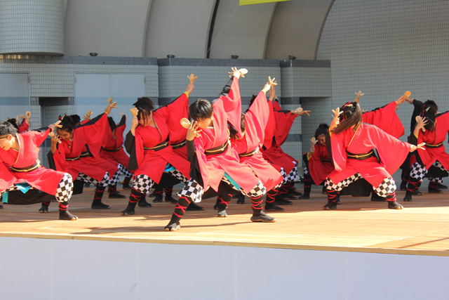 One of the 98 dance groups at the Yoyogi Japan Dance Festival