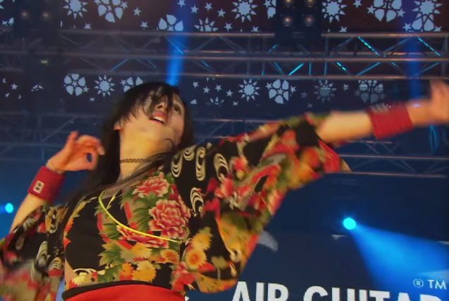 19-Year-Old Nanami Nagura Wins Air Guitar World Championships