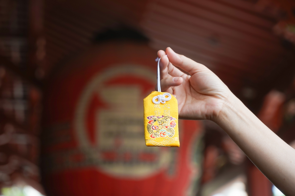 Details about     Omamori Lucky Charm Asakusa Shrine Hikan Inari Japan Amulet EMA Singanjyoujyu 