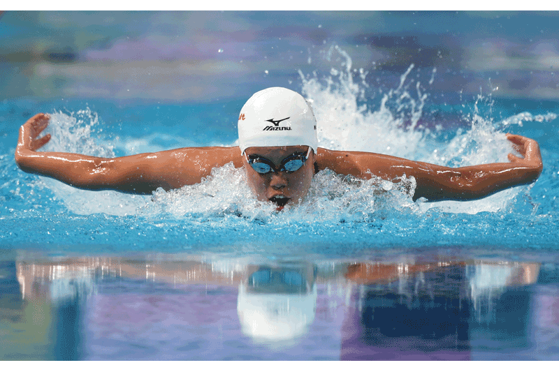 Natsumi Hoshi Is in the Fast Lane to Rio