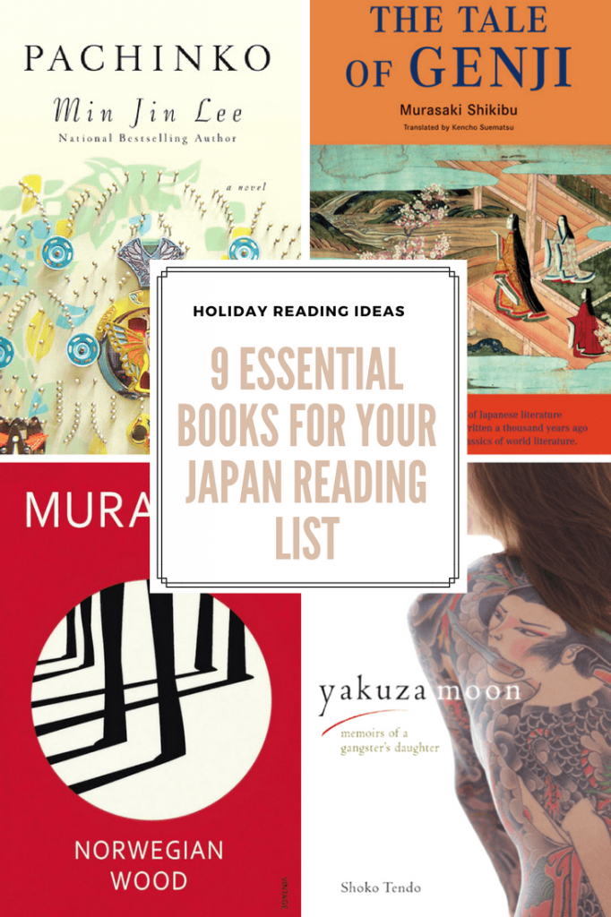 Books about Japan, Haruki Murakami, Pachinko, History, Discover Japan, Learn About Japan, Read About Japan, Holiday Reading, Holiday Books, The Tale of Genji, Yakuza
