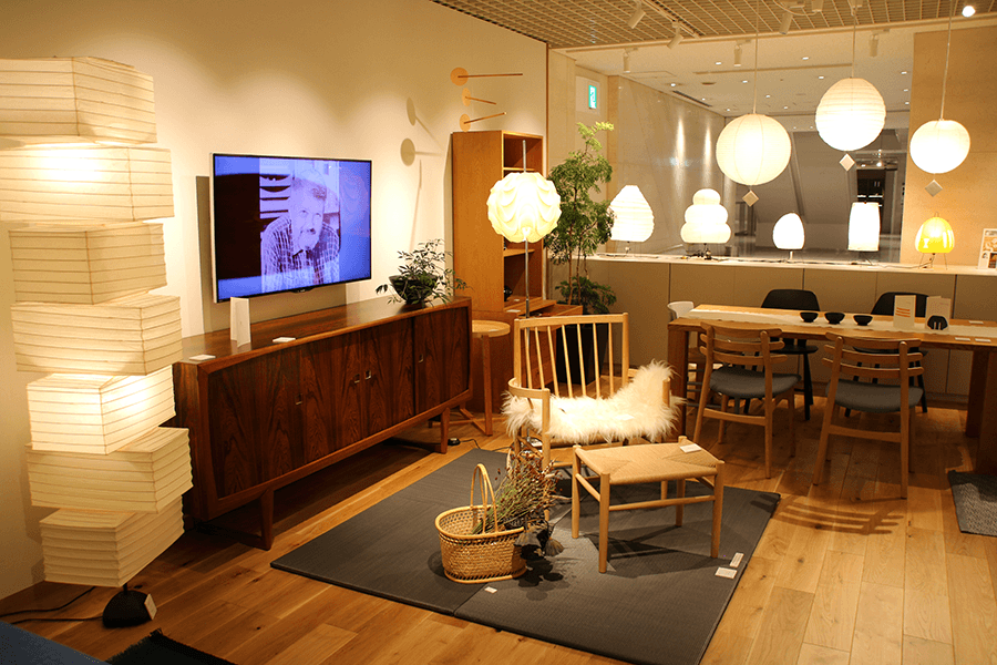 Kurashi no katachi store at living design center ozone