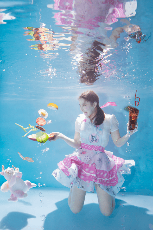 Aquarosa underwater portraits