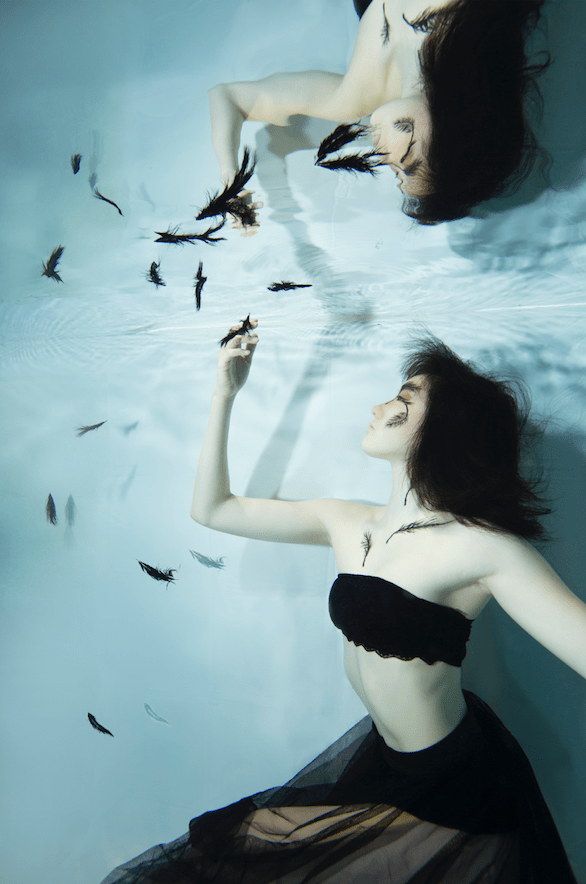 Aquarosa underwater portrait