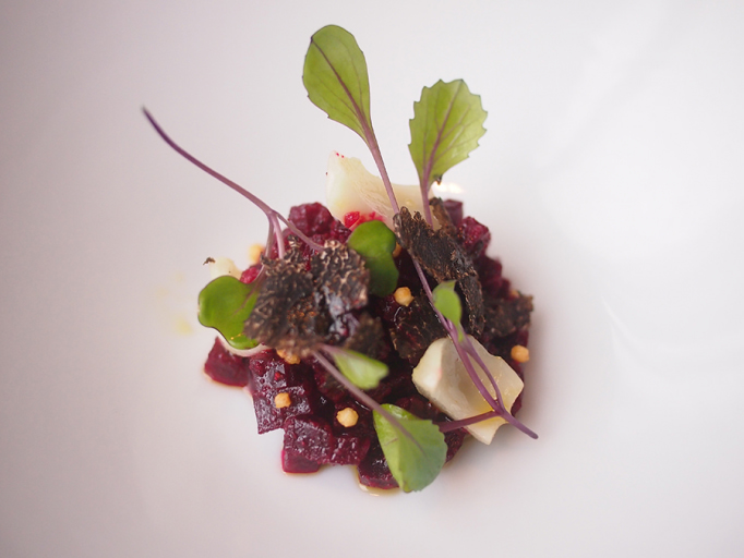 Two Rooms Beet Tartare
