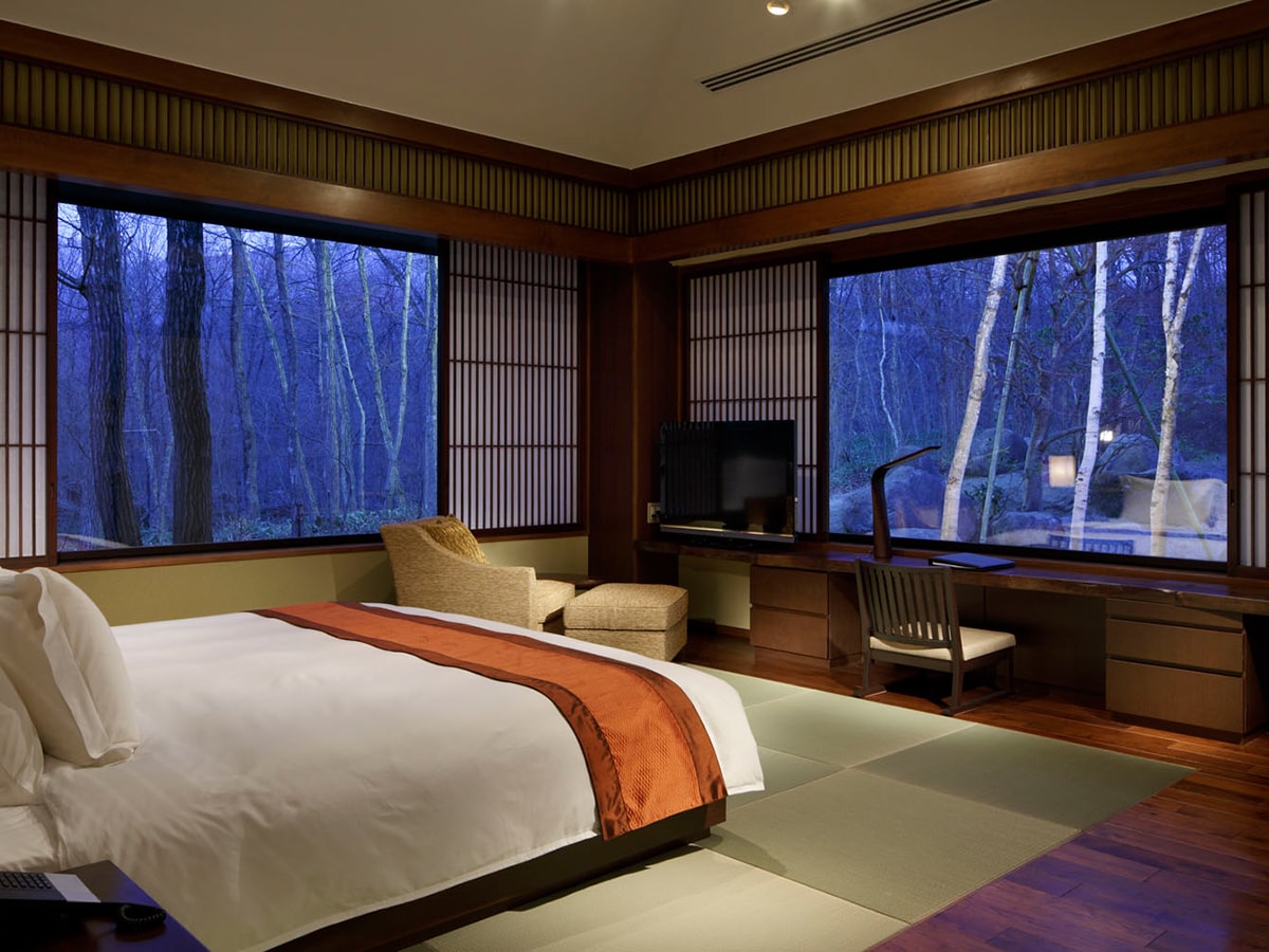 chikusenso ryokan bed room