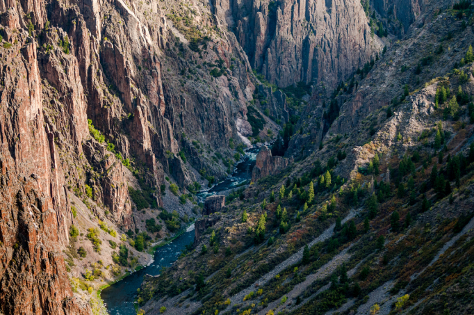 Black Canyon River Trail in Colorado