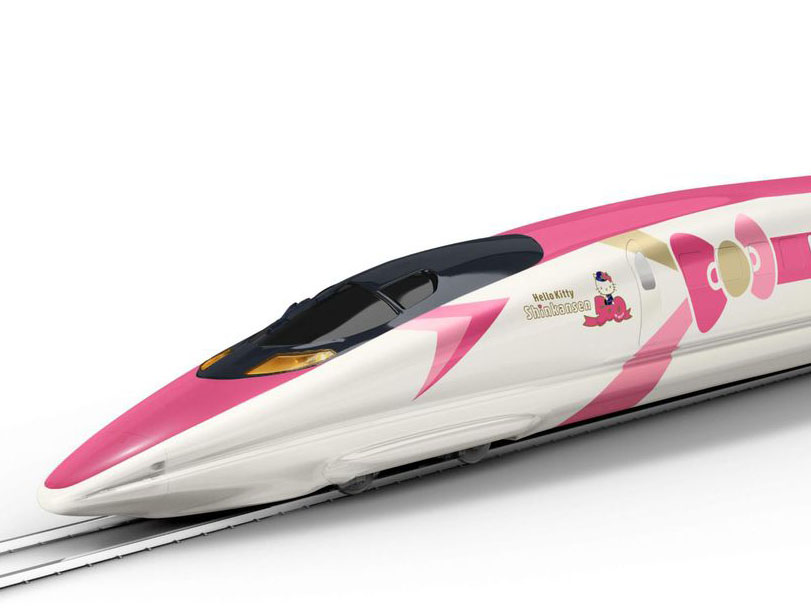 Japan Launches Hello Kitty-Themed Shinkansen on June 30