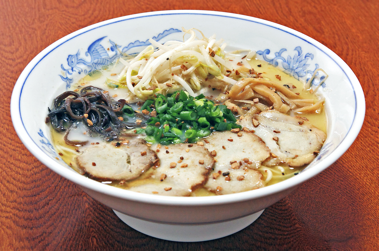 kumamoto ramen bowl dish food