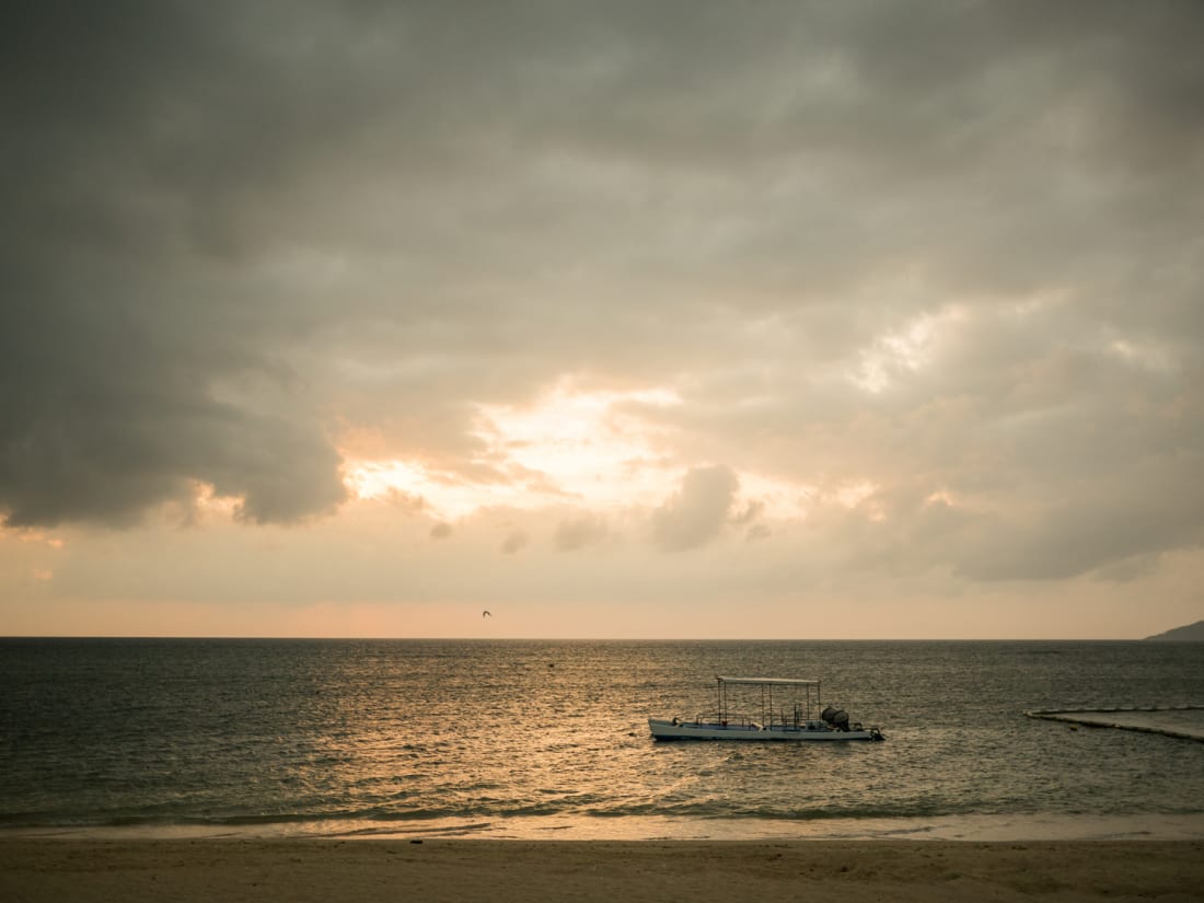 Sunset at Fusaki Beach Resort in Okinawa