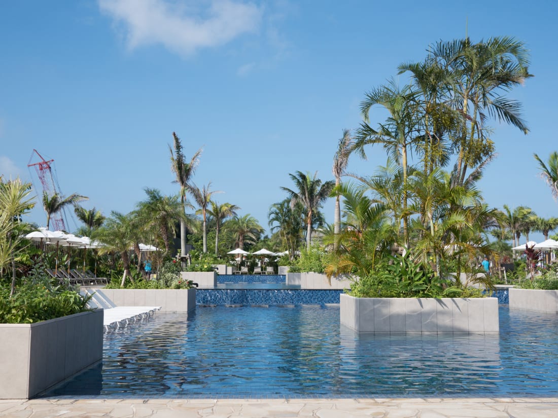 Swimming pool at Fusaki Beach Resort Hotel in Okinawa