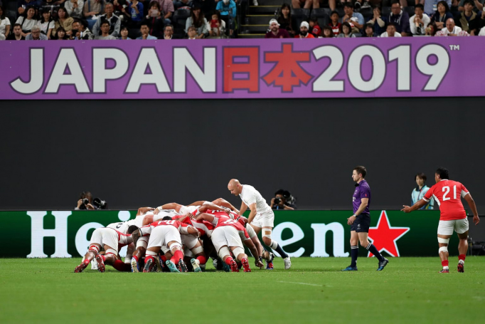 England vs Tonga at Rugby World Cup