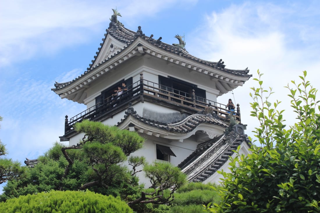 Kochi Castle in Shikoku Japan