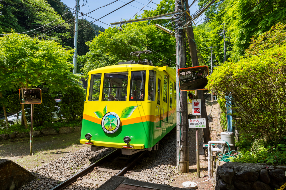 Mount Takao cable car
