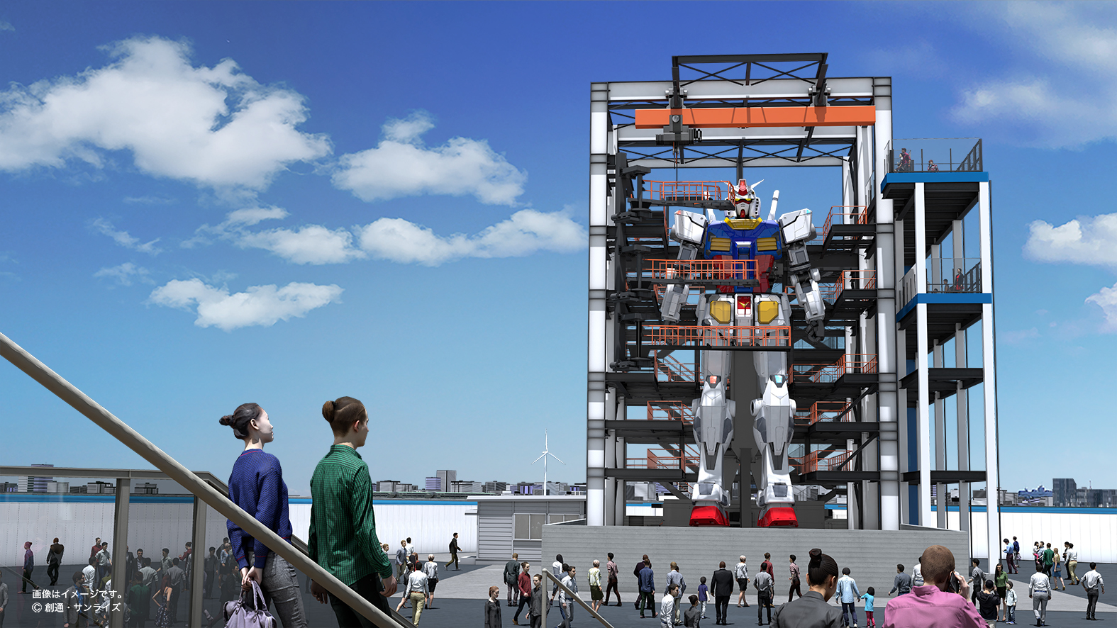 Life-size and Lifelike Gundam Statue Coming to Yokohama