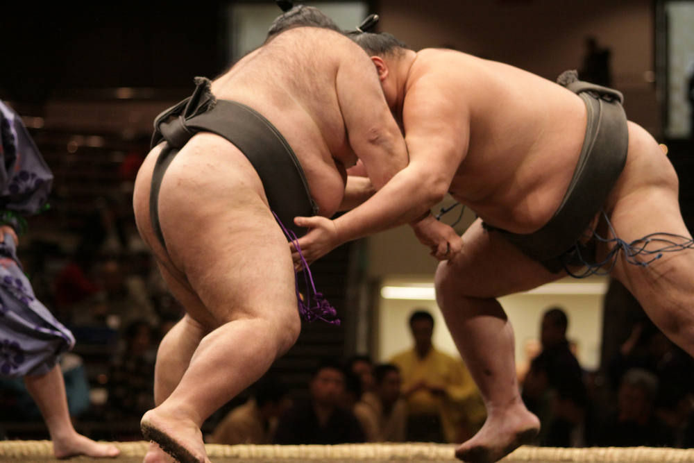 sumo wrestlers Tokyo Weekender