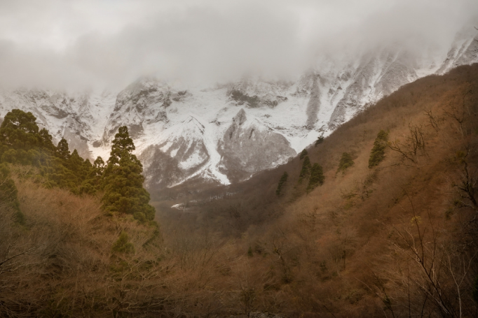 Mount Daisen_snow