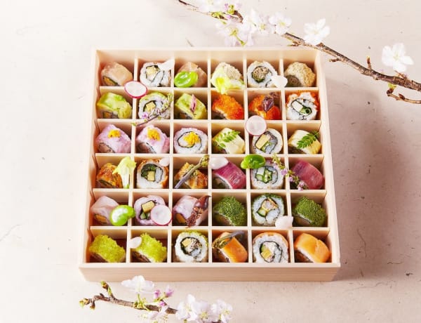 floral sushi