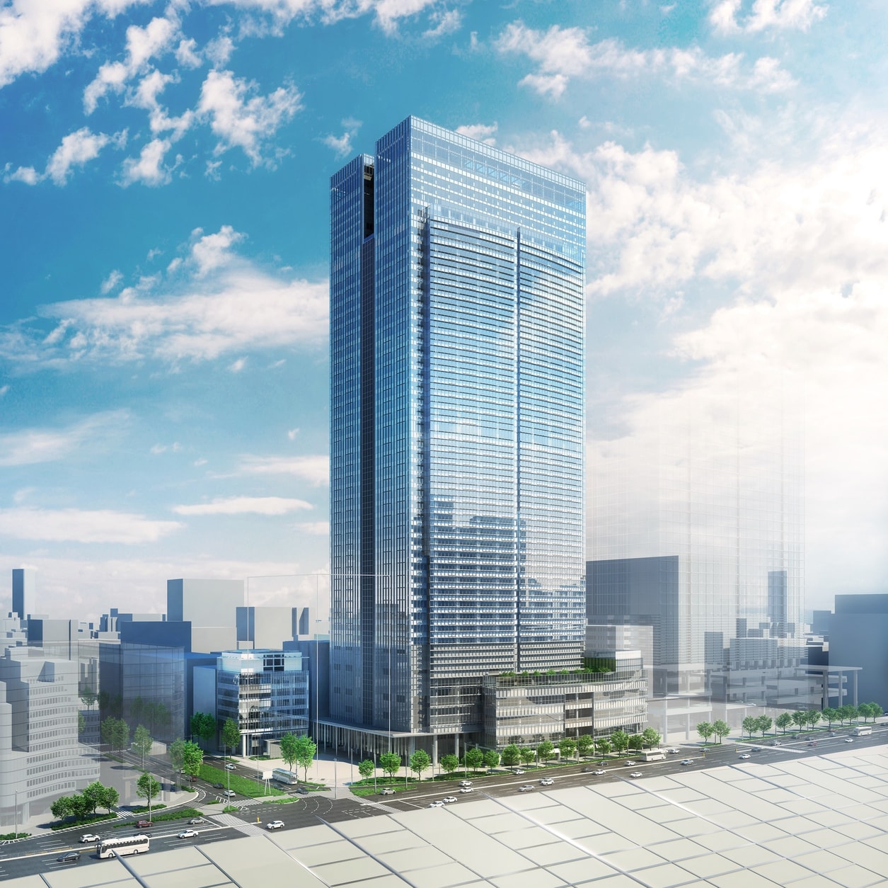 tokyo midtown yaesu new skyscraper