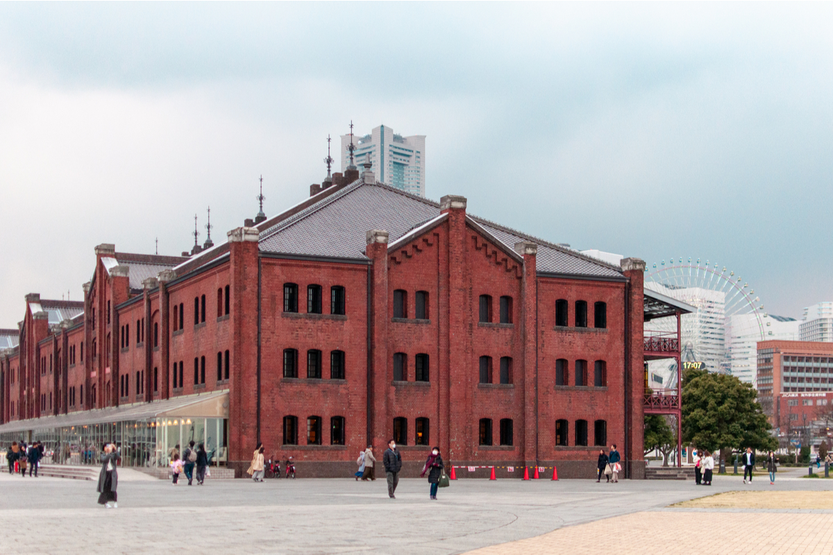 Redbrick Warehouse in Yokohama