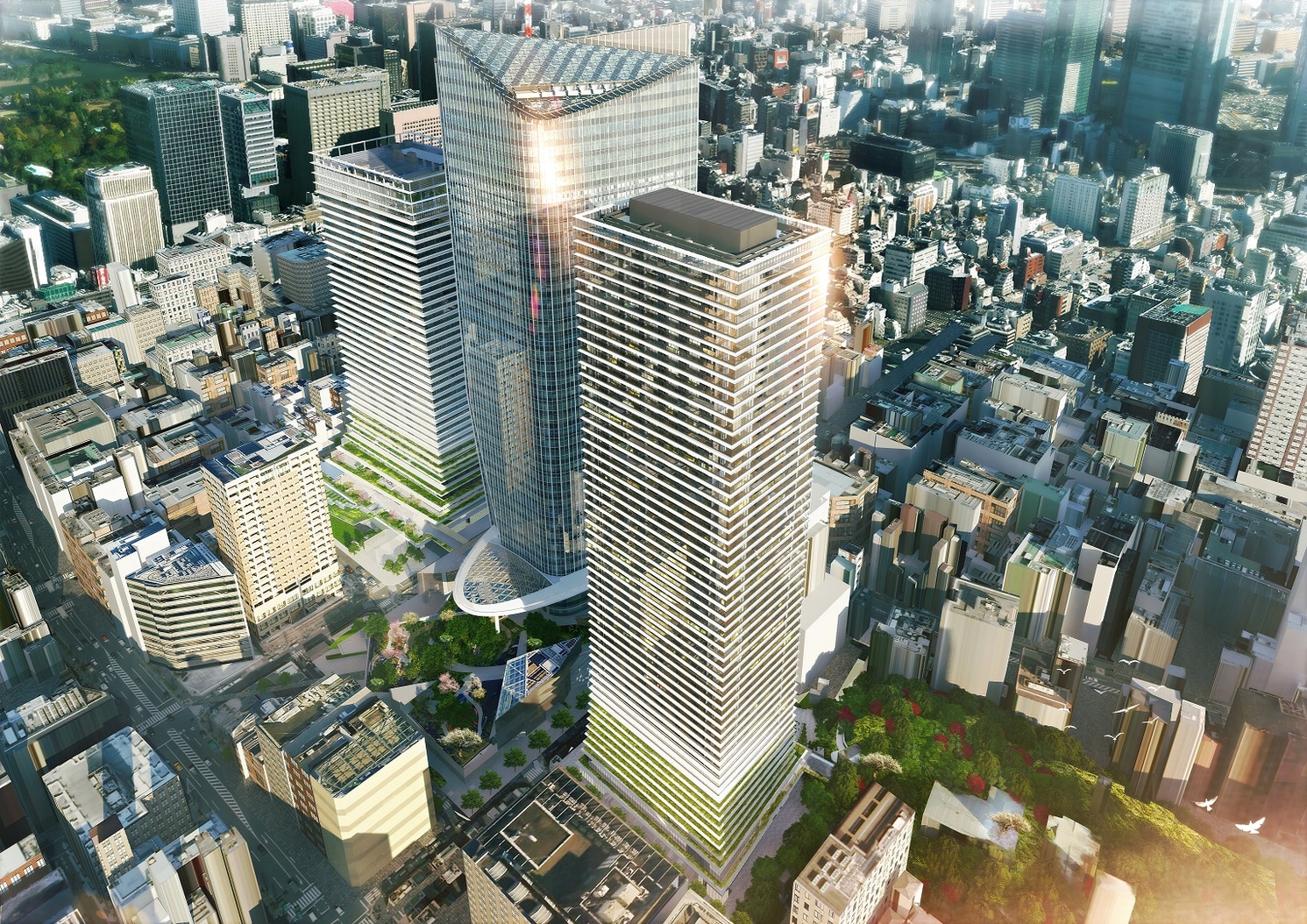 Two of Mori Building’s Urban Projects are Now Pre-certified Green and Sustainable