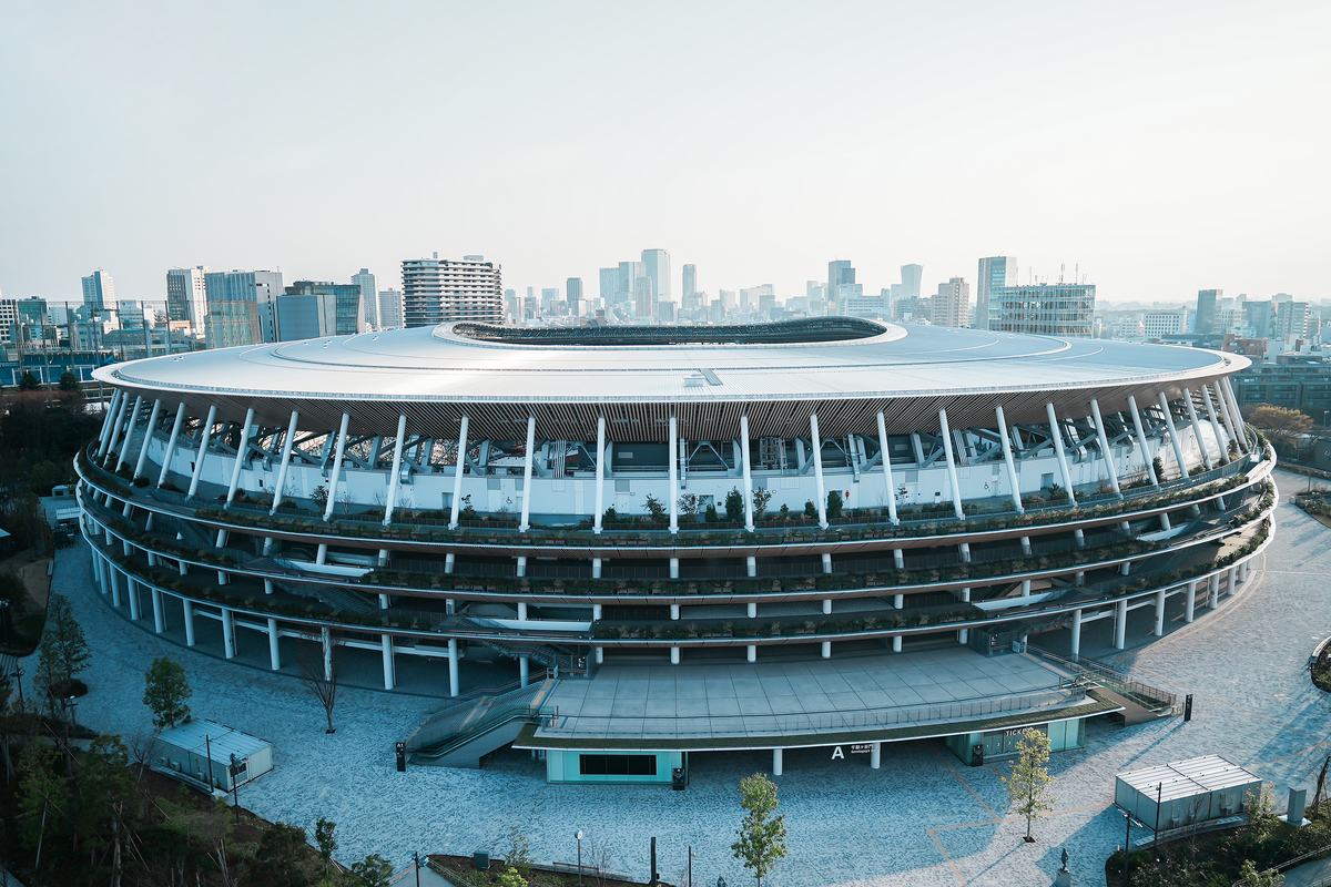 Tokyo Olympic Venues new national stadium