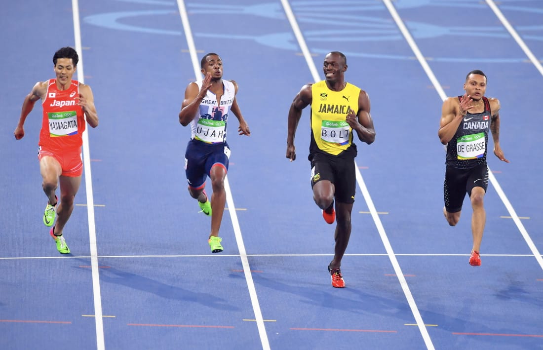 usain bolt track men rio olympics 2016