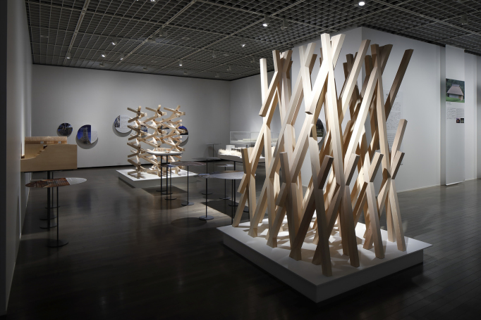 Kuma Kengo Installation Exhibition Architecture