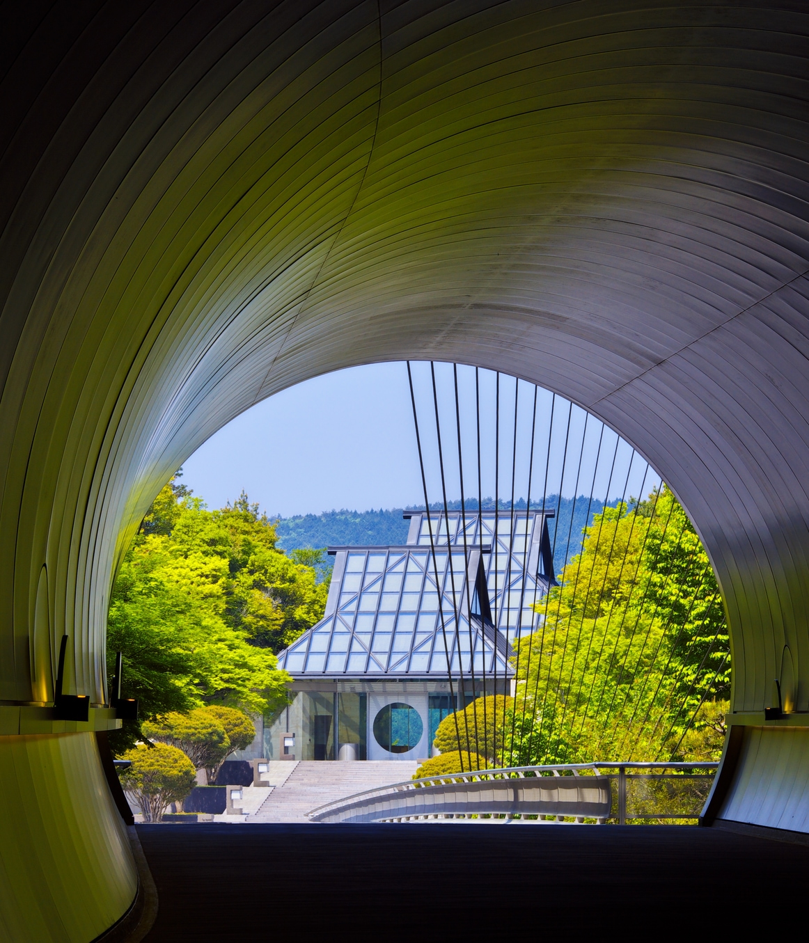 Tunnel beyond Space and Time – MIHO MUSEUM【確認用デモ】